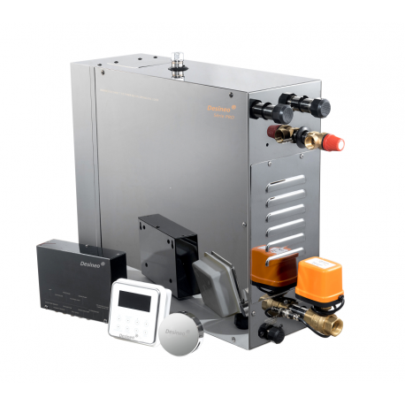 [4 kW] Générateur de vapeur Desineo Série Professionnelle Premium - Pour hammam 3 à 6 m³, vidange automatique, options disponibles_0
