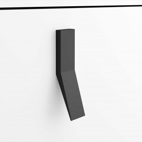 JEU DE 3 POIGNÉES NOIR POUR MEUBLE SALLE DE BAINS UNIIQ - 24724 SALGAR