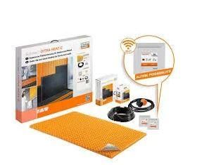 Kit de câble chauffant pour mur - 3,1m² - salle de bain - thermostat numérique et accessoires_0