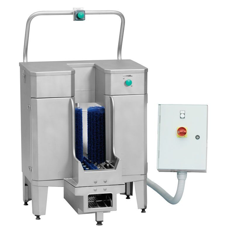 Lave-bottes HUMIDE 850 - Nettoyage des semelles, tiges et chaussures - Fonction EasyClean - Acier inoxydable_0