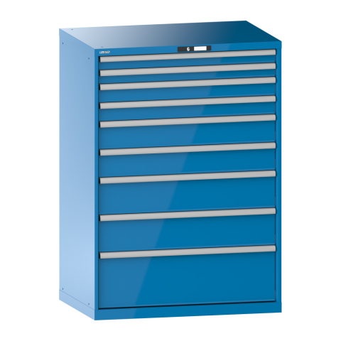 LISTA - ARMOIRE À TIROIRS (HXLXP) 145 X 102,3 X 72,5 CM KEY LOCK R5012