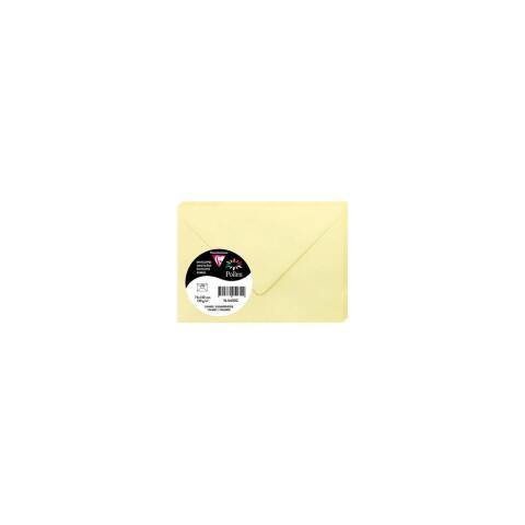 LOT DE 2 - PAQUET DE 20 ENVELOPPES POLLEN 75X100MM 120G/M² - CANARI