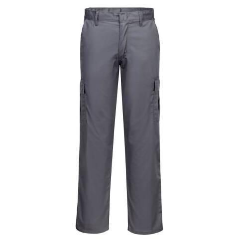 LOT DE 2 - PORTWEST C701 PANTALON COMBAT GRIS - TAILLE 40 - STANDARD
