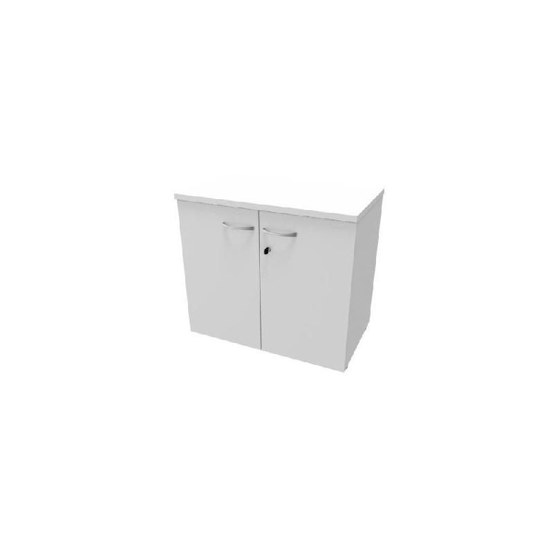 MEUBLE BAS E-LINK DIRECTION 2 PORTES H. 72 CM  BLANC