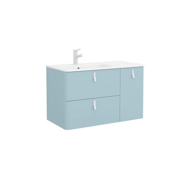 MEUBLE DE SALLE DE BAIN UNIIQ 900 DROITE CIELO - SALGAR 24618
