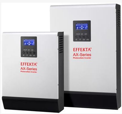 Onduleur hybride Effekta WKS 3kVA 24V-230V MPPT 25A - pur sinus avec régulateur solaire intégré_0