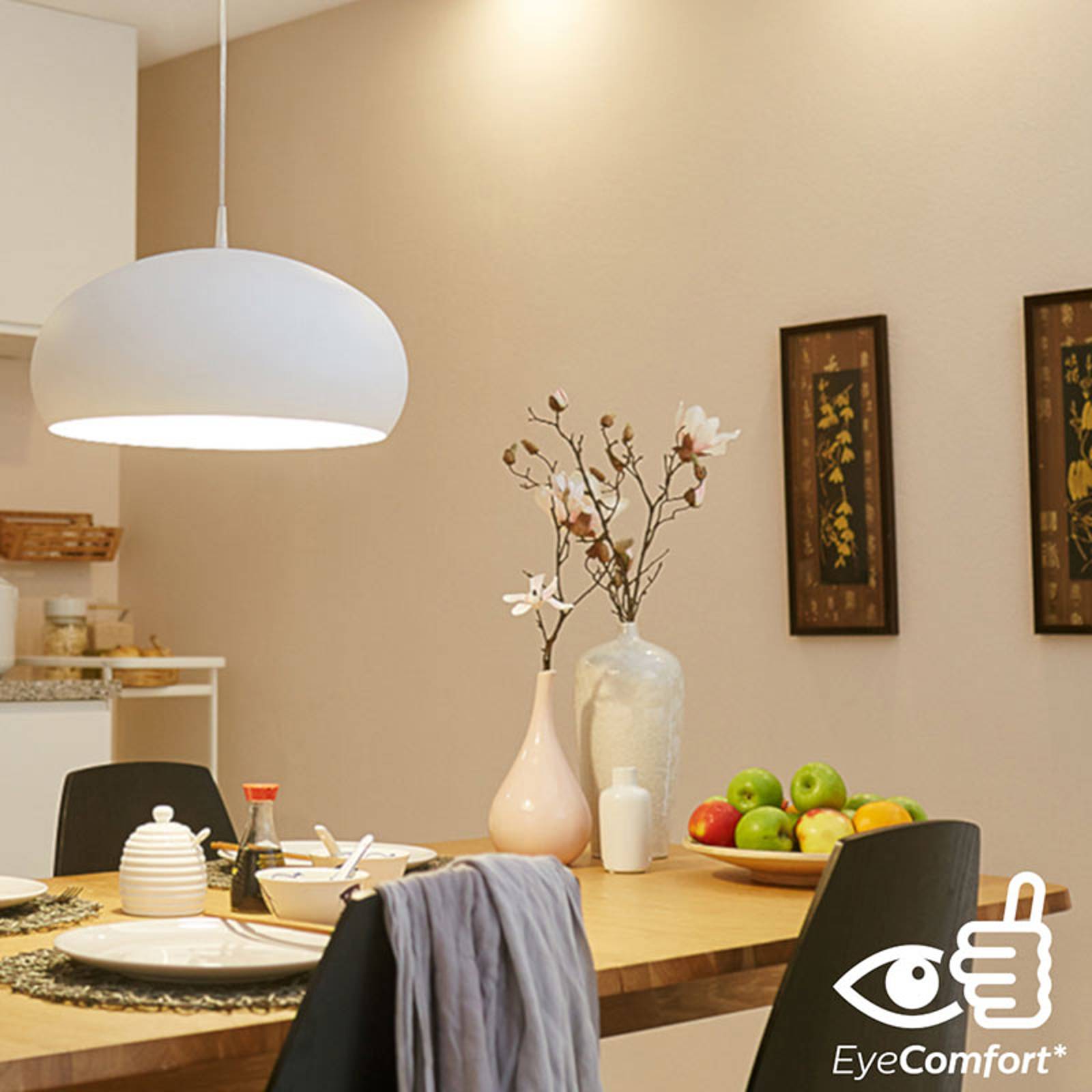 PHILIPS RÉFLECTEUR LED E27 R80 4 W 827