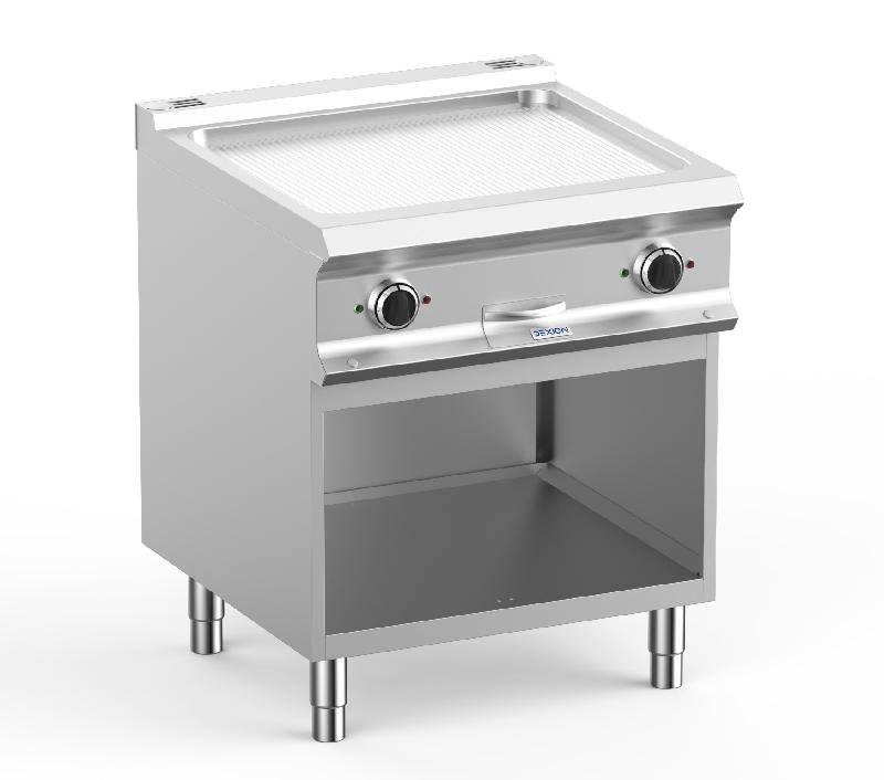 PLANCHA ÉLECTRIQUE DEXION LUX 700 - 70/73 RAINURÉE - 10 KW