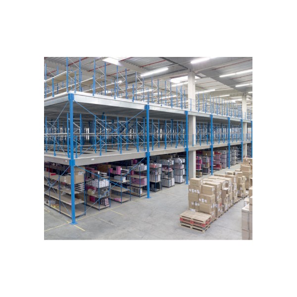 Plateforme de stockage certifiée ce, avec possibilité de bureau au-dessus et en dessous_0