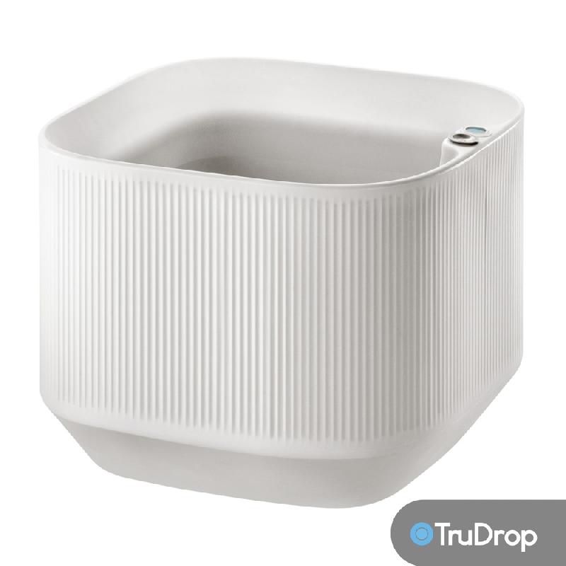 Pot de fleur mod blanc 51 x 51 x H.41 cm avec Trudrop One_0