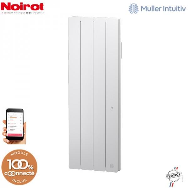 RADIATEUR FONTE NOIROT BELADOO 1000W VERTICAL BLANC CONNECTÉ NEN1693SEEC