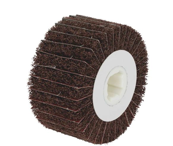 Roue à lamelle - Wurth - rainure de 6 mm - corindon normal - 100 x 100 x 19 mm_0