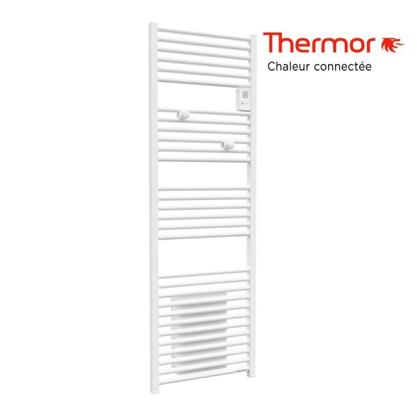 Sèche-serviette Thermor Riva 4 etroit blanc brillant 300 w - Thermor