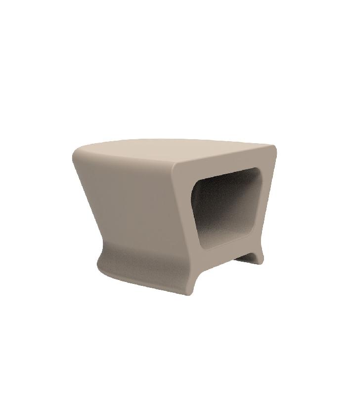 Table basse/Tabouret PAL - écru_0