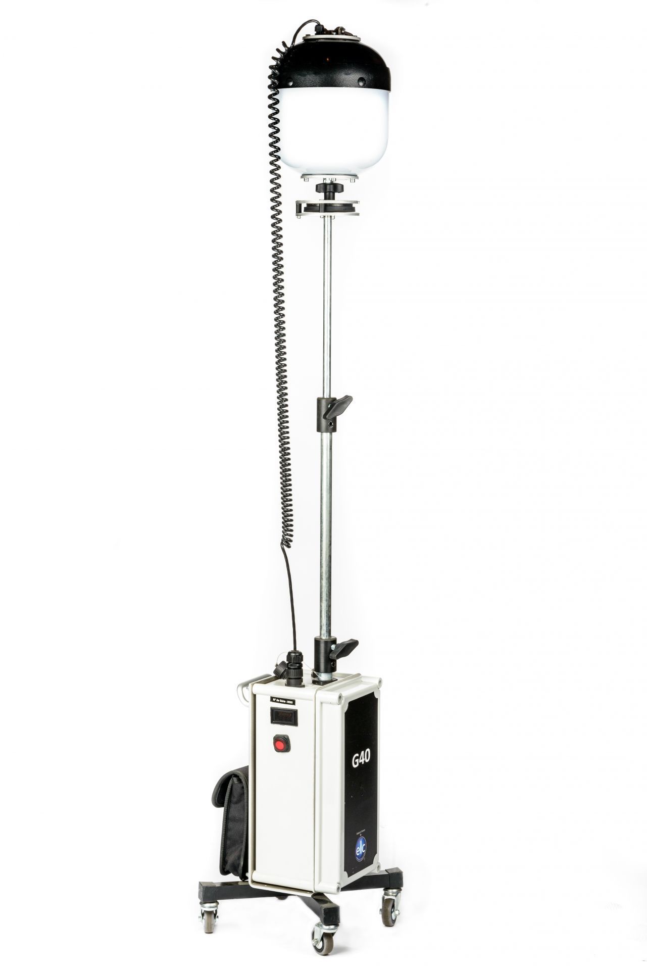 Tête d'éclairage mobile provisoire 40W LED - LUMAPHORE® B40 - Alimentation polyvalente_1