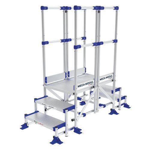 PASSERELLE MECA MODUL 3 MARCHESLG 2M - GARDE-CORPSX2 - TUBESCA-COMABI