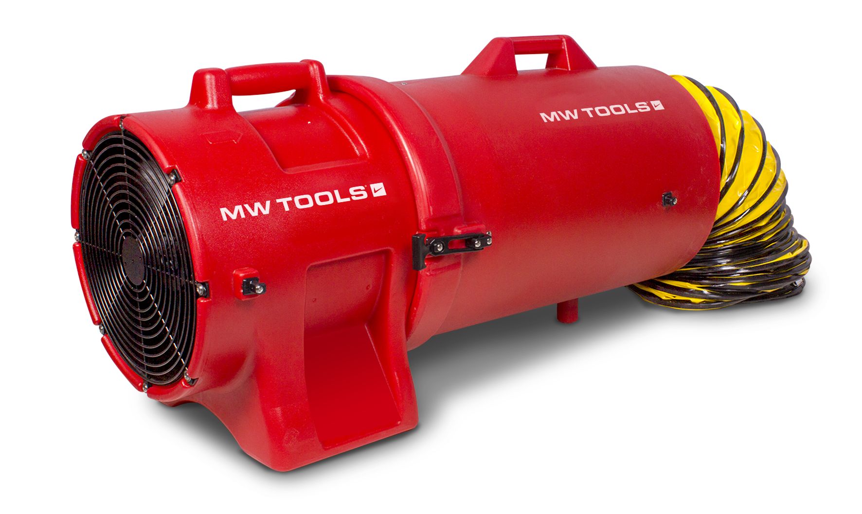 VENTILATEUR EXTRACTEUR MOBILE AVEC TUYAU D'EXTRACTION ET PORTE-TUYAU 300 MM - 750 W MW-TOOLS MVH300PPSET