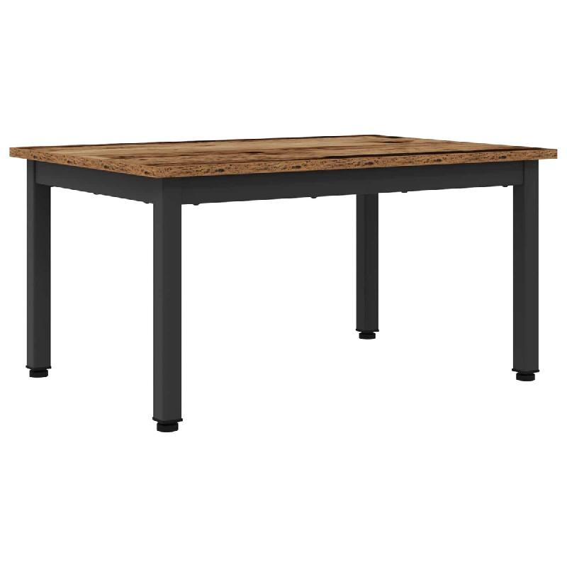 VidaXL Table basse Bois ancien 70 x 50 x 36 cm Bois d'ingénierie Modèle Helios Compact Plus - 892570_0