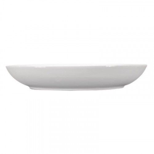 ASSIETTES À PÂTES EN PORCELAINE BLANCHE Ø 230 MM INTENZZO - LOT DE 4