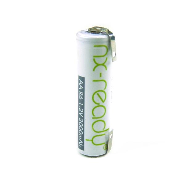 Batterie industrielle NiMH AA NX 1.2V 2000mAh T2 - pour rasoir et tondeuse à cheveux_0