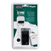 BLISTER 2 RECHARGES NOIRES SPÉCIAL TEXTILE POUR TAMPON PRINTER C/20 MINE - LOT DE 3