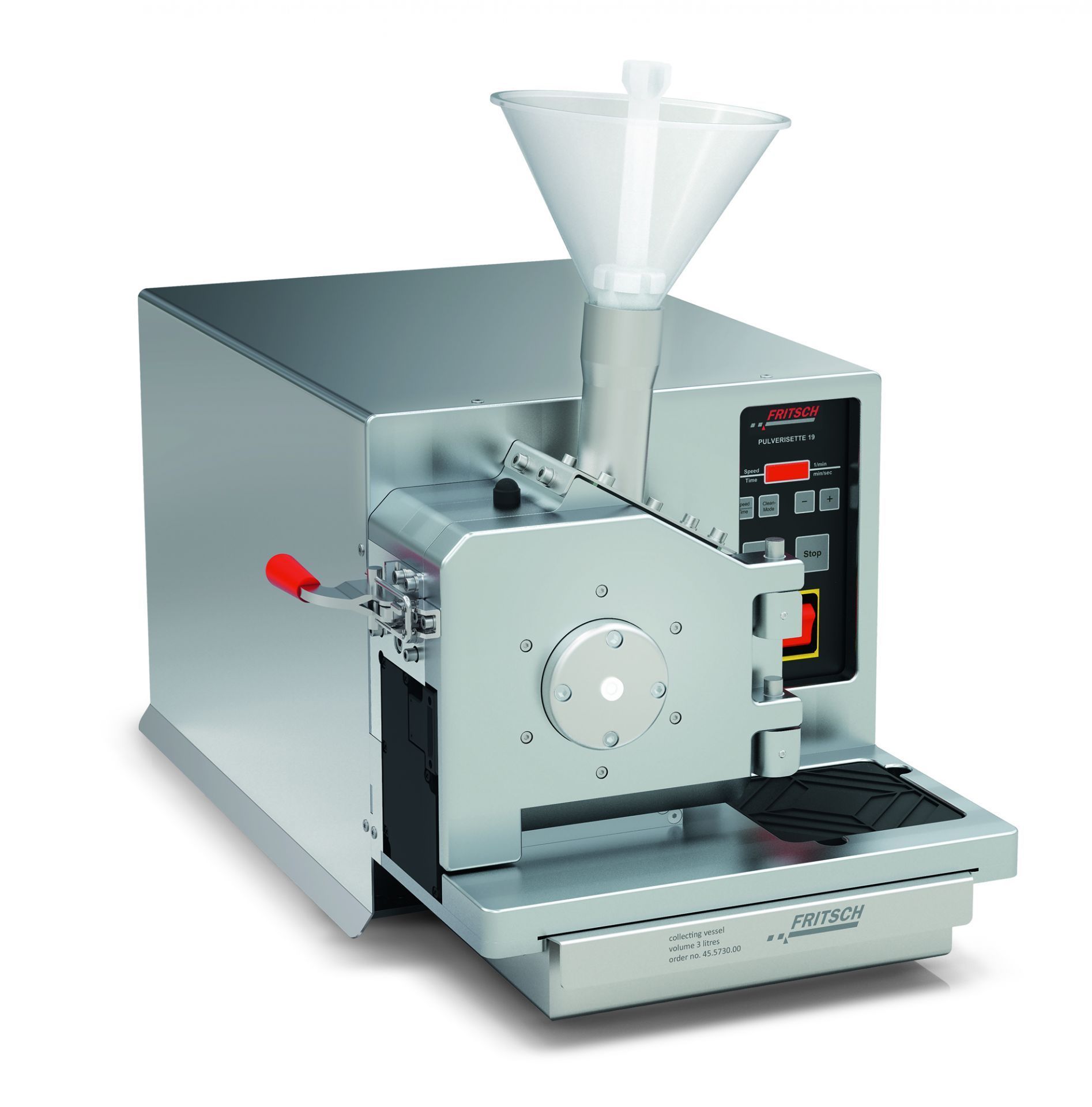 Broyeur à couteaux universel PULVERISETTE 19 - réglable 300-3000 tr/min - fragmentation fine et analyses RoHS_0