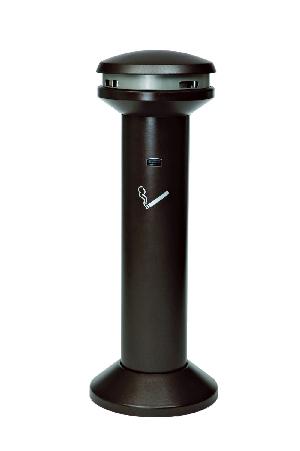 CENDRIER SUR COLONNE 25,5L INFINITY-RUBBERMAID - MANUTAN COLLECTIVITÉS