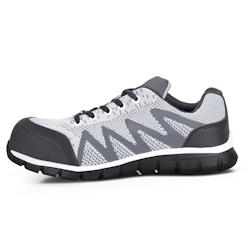 Chaussures de sécurité basse S1PL Taille 45 Baskets de travail VITO - 45 gris matière synthétique 5604612688998_0