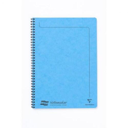 Clairefontaine Lot de 10 Cahier Europa Notemaker A4, 120p./60 feuilles détachables 90 g/m² reliure intégrale, ligné, coloris turquoise - 5016196050199_0