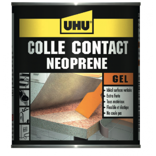 COLLE CONTACT GEL POT 215G UHU