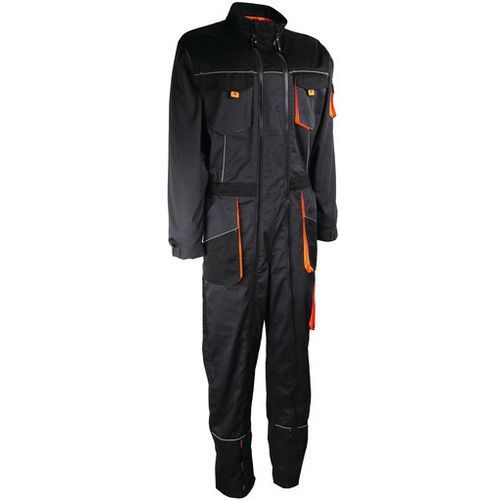 COMBINAISON DE TRAVAIL 2 ZIPS EN POLYESTER ET COTON 245 G/M2 TAILLE S - SINGER SAFETY