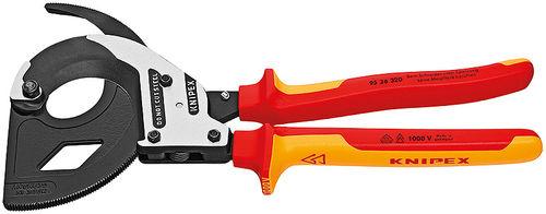 Coupe-câble isolé 1000V - longueur 320mm - diamètre 60mm - pour câbles aluminium et cuivre - Knipex KNI9536320_0