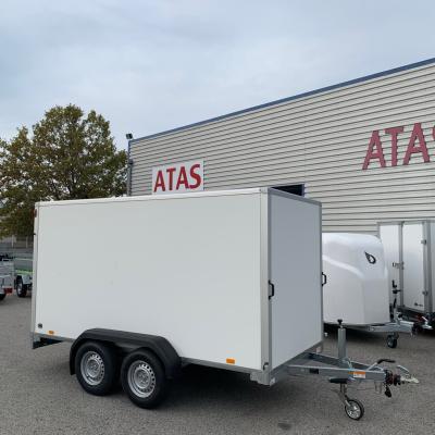 Fourgon blanc Saris GX2700 - 356x169x180 cm - PTC 2700 kg - Freiné, double essieu, flèche en V_0