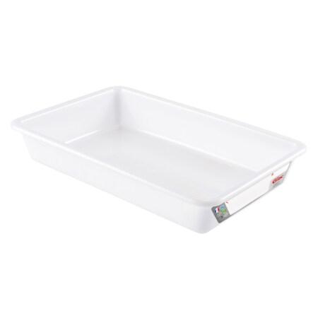 GASTROLAND Bac plat HACCP GILAC  5 Litres - Blanc - blanc 3701666000249_0