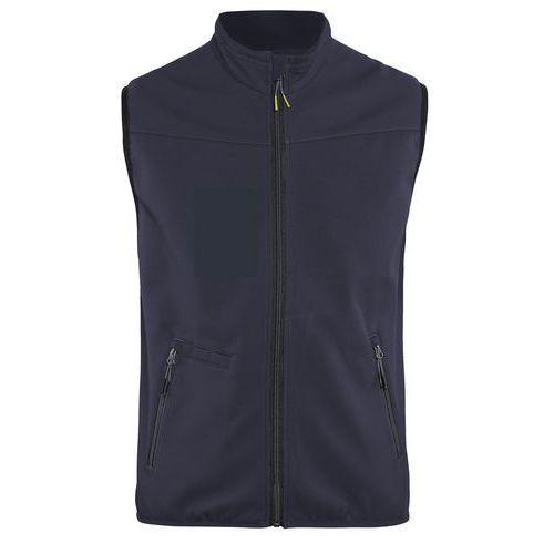 GILET DE TRAVAIL SANS MANCHES MARINE FONCÉ/NOIR TAILLE XL - BLAKLADER