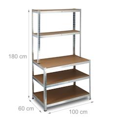 HELLOSHOP26 - Étagère charge lourde établi 900 kg 13_0001064 - 3000142488985_0