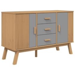 Helloshop26 - Buffet bahut commode armoire meuble de rangement organisateur cuisine salle de séjour salon et 114 x 43 x 73,5 cm bois 02_0036174 - 300_0