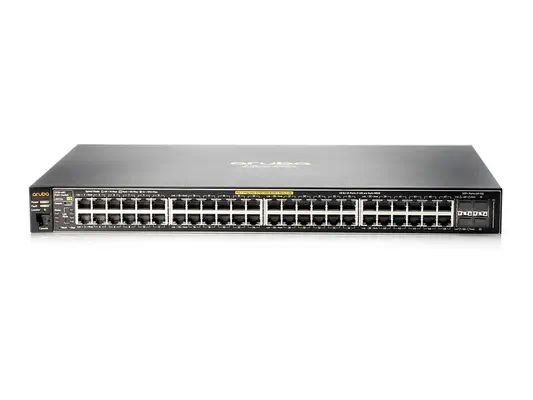 HPE Aruba 2530 48 PoE+ Géré L2 Fast Ethernet (10/100) Connexion Ethernet, supportant l'alimentation_0