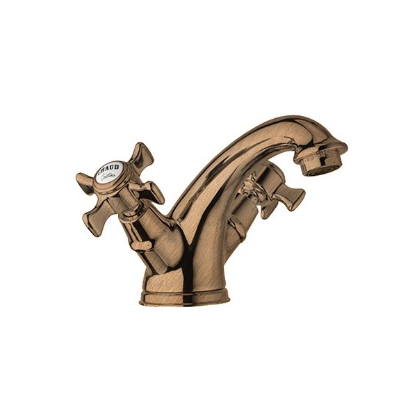 LAVABO CHAMBORD OR ROSE BROSSE + VIDAGE PVD ROBINETTERIE CHAMBORD - CRISTINA ONDYNA CH10834P