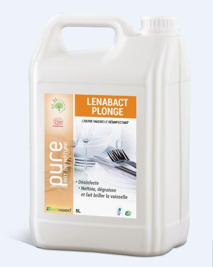 Lenabact plonge liquide vaisselle desinfectant huile essentielle arbre a the - 5l - h405_0