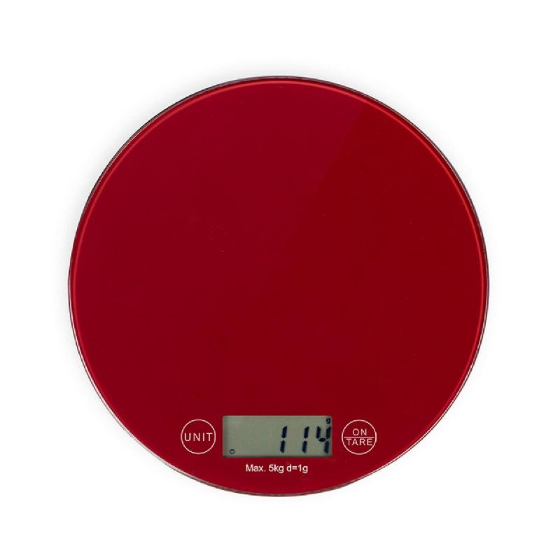 LIVOO balance de cuisine électronique 5kg rouge chilli DOM494R - rouge 3523930106620_0