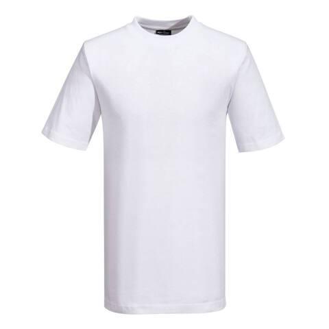 LOT DE 3 - PORTWEST B195 T-SHIRT PREMIUM TURIN BLANC - TAILLE XXL