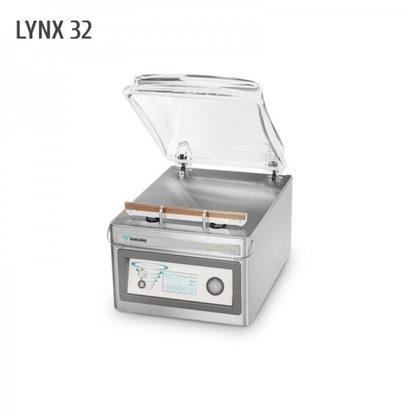 Machine sous vide à cloche Henkelman Lynx 32 - soudure 320 mm - pompe Busch 8 m³/h - 20 programmes_0