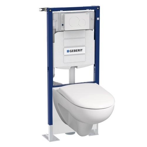 PACK BÂTI-SUPPORT DUOFIX AUTOPORTANT - PLAQUE ET CUVETTE SUSPENDUE RENOVA GEBERIT