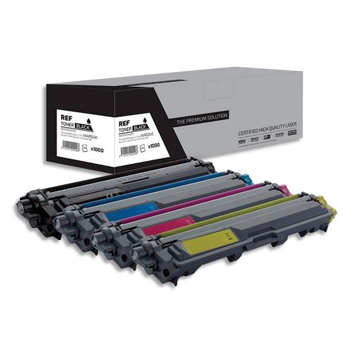 PACK DE 4 CARTOUCHES COMPATIBLES LASER PSN BROTHER TN-241 TN-245 L1-BTTN241_BCMY
