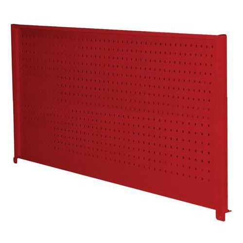 PANNEAU SUPPORT OUTILLAGE HT 900 POUR ÉTABLI DE 1500 ROUGE 3002 - ANJOU TOLERIE