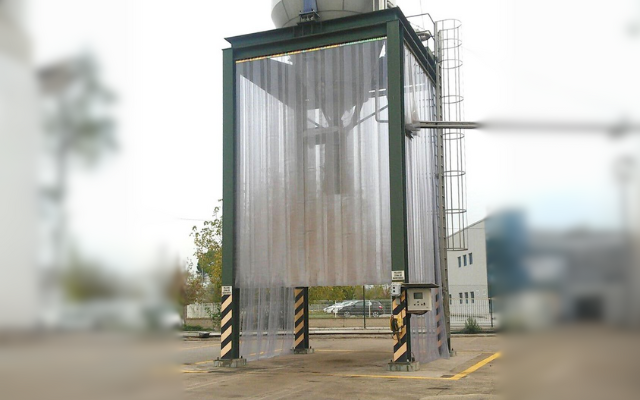 Rideaux à lanières pour chambre froide