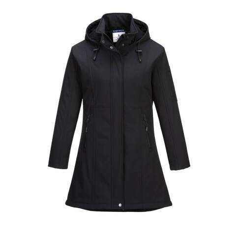 PORTWEST TK42 VESTE SOFTSHELL CARLA (3 COUCHES) NOIR - TAILLE S