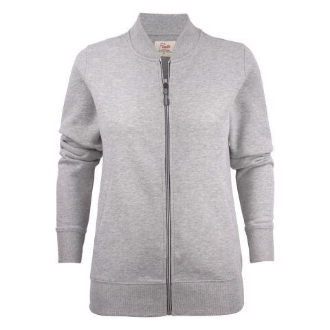 PRINTER ESSENTIALS JAVELIN SWEATSHIRT FULLZIP FEMMES GRIS MÉLANGÉ - TAILLE XXXL