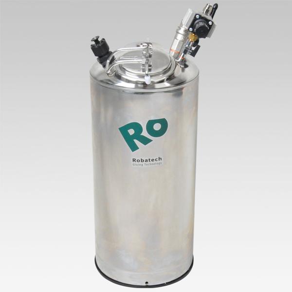 Réservoir sous pression DT 10 - 10L - pour colles froides à faible viscosité - avec filtre anti-obstruction_0